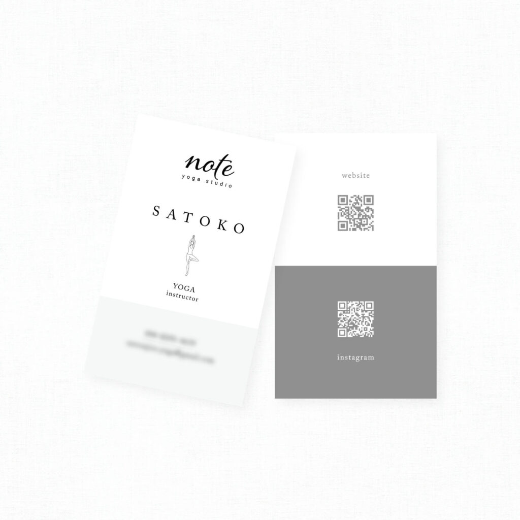 yogastudio note様│名刺